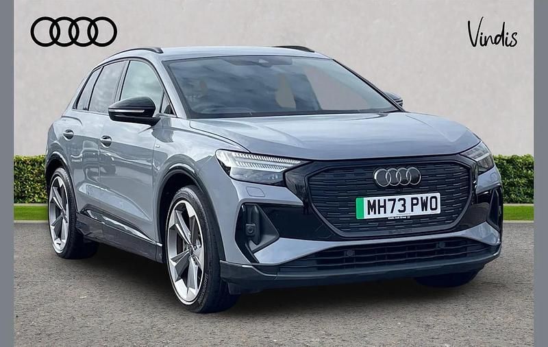 Used Audi Q4 e-tron Black Edition 150 kW (204 HP) 2024 Grey SUV