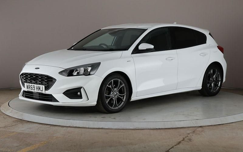 White Used 2019 Ford Focus ST-Line Hatchback | £13,354 (Fair price) - Image 1/3
