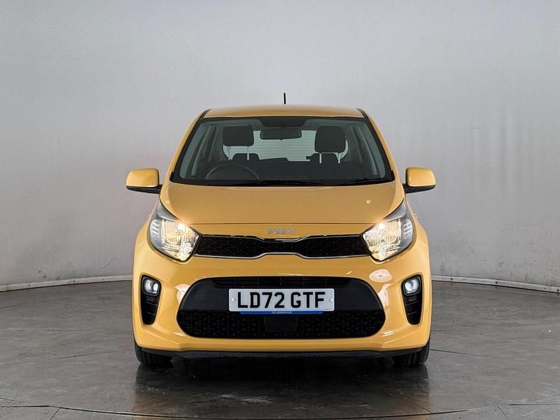 Used Kia Picanto 2022 Yellow Hatchback