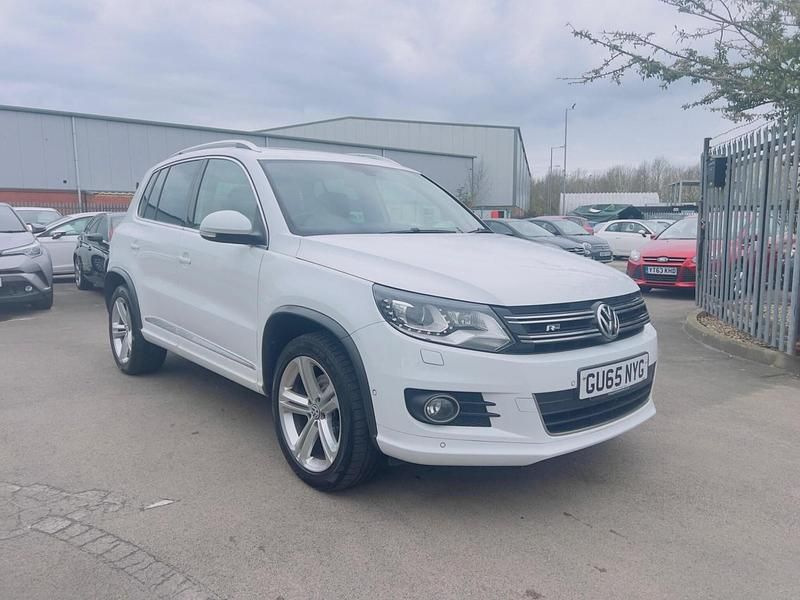 Used VW Tiguan R-line 184 HP (135 kW) 2015 White SUV