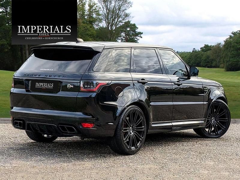 Used Land Rover Range Rover Sport SVR 575 HP (422 kW) 2018 Black SUV