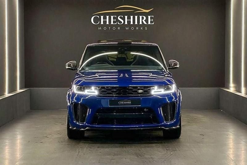 Used Land Rover Range Rover Sport SVR 575 HP (422 kW) 2018 Blue SUV