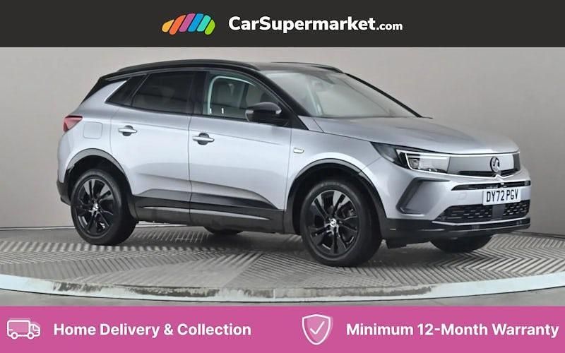 Grey Used 2022 Vauxhall Grandland X GS Line SUV | £14,197 (Fair price) - Image 1/4