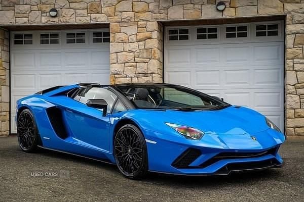 Used Lamborghini Aventador 740 HP (544 kW) 2021 Blue Cabriolet