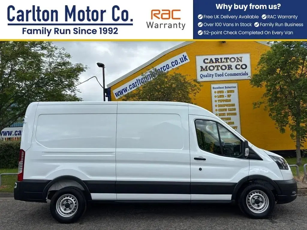Used Ford Transit S 130 HP (95 kW) 2024 White Van