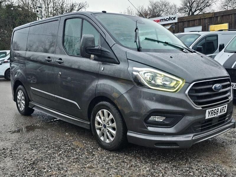 Grey Used 2018 Ford Transit Custom Limited Van | £14,500 (Super price) - Image 1/4