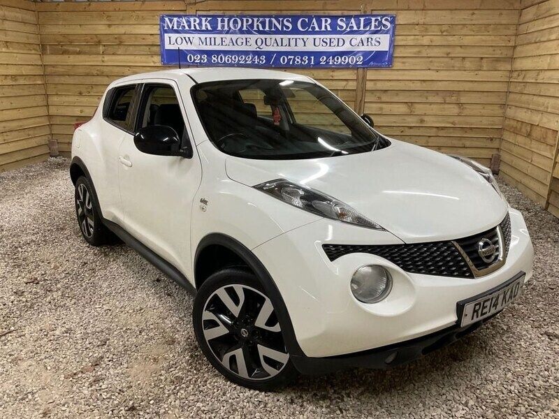 White Used 2014 Nissan Juke N-TEC SUV | £5,995 (Fair price) - Image 1/2
