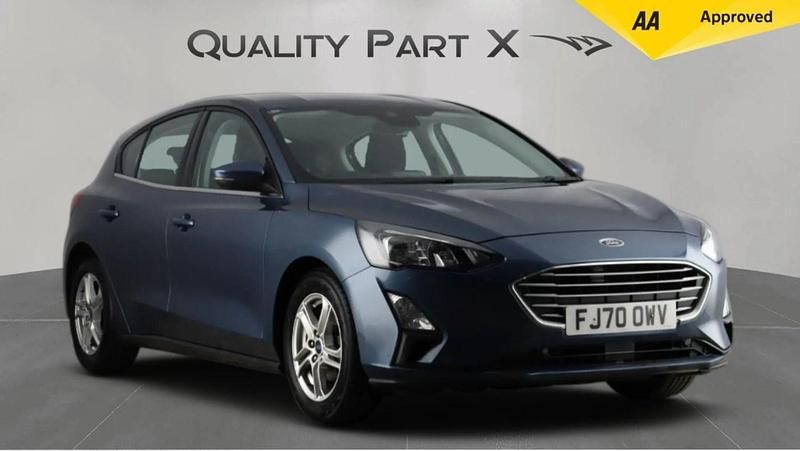 Used Ford Focus Zetec 120 HP (88 kW) 2020 Blue Hatchback
