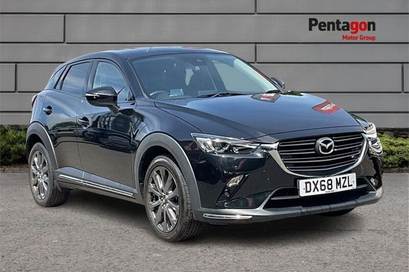 Black Used 2018 Mazda CX-3 Inclusive SUV | £11,900 (Fair price) - Image 1/4