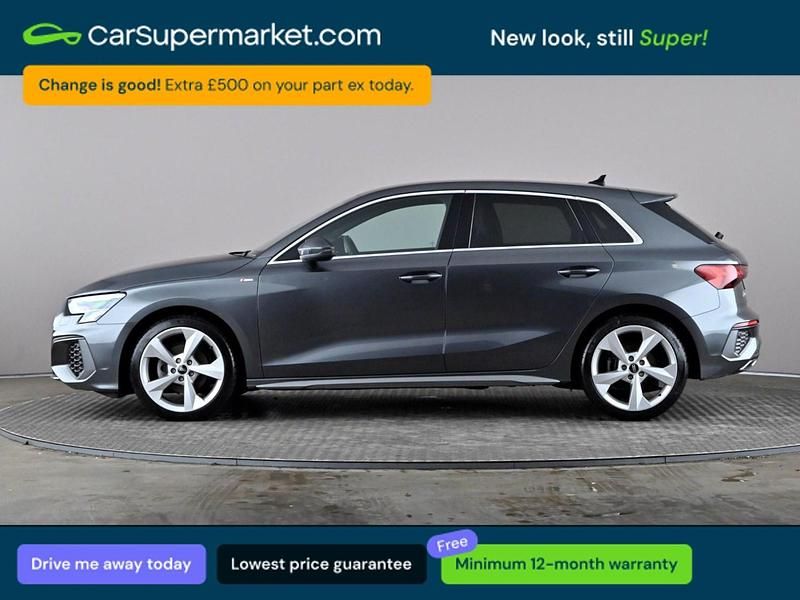 Used Audi A3 S-Line 2023 Grey Sedan