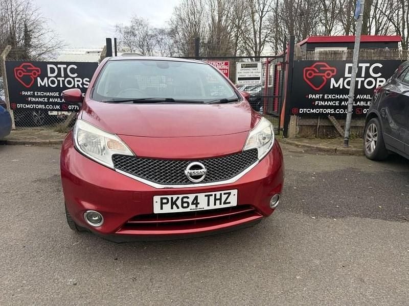Used Nissan Note S 98 HP (72 kW) 2014 Red Hatchback