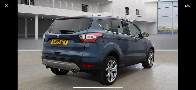 Used Ford Kuga Titanium 120 HP (88 kW) 2019 Blue SUV