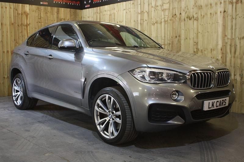 Grey Used 2015 BMW X6 M Sport SUV | £17,795 (Fair price) - Image 1/4