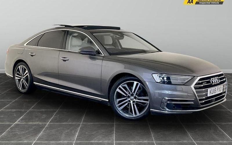 Grey Used 2018 Audi A8 Design Sedan | £17,995 (Fair price) - Image 1/2