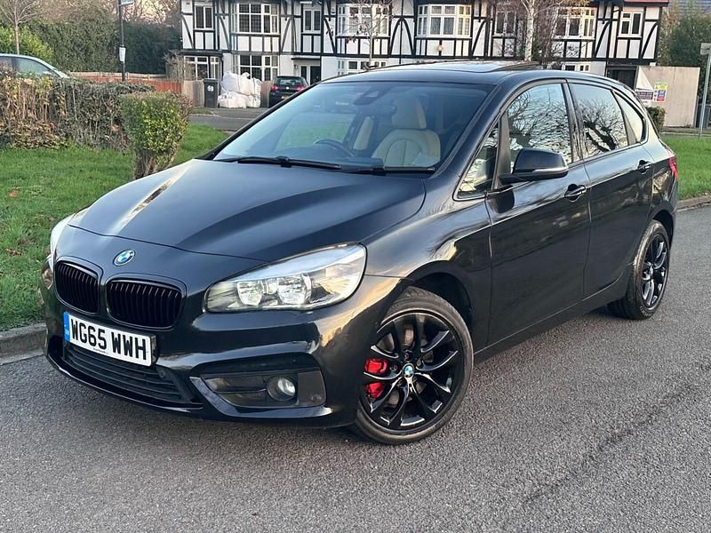 Used BMW 220 Luxury Line 2015 Black Hatchback