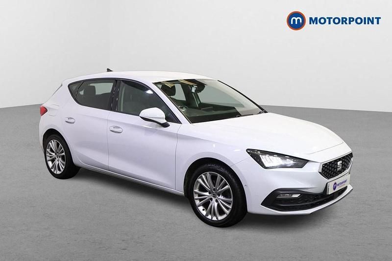 Used Seat Leon SE Dynamic 2021 White Hatchback
