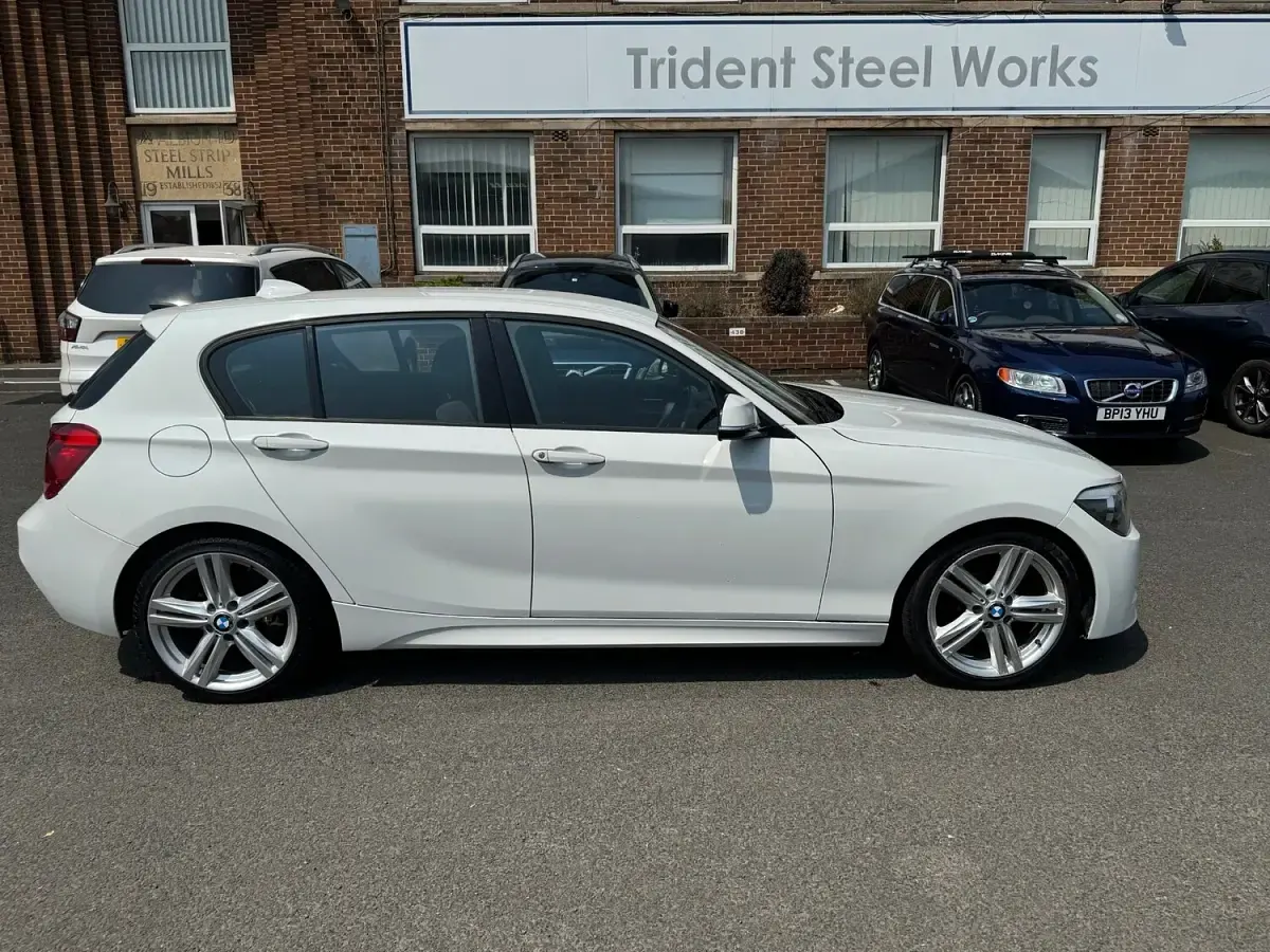 Used BMW 116 M Sport 2014 White Hatchback