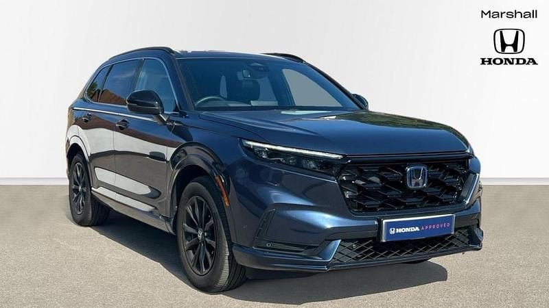 Premium paint canyon blue Used 2025 Honda CR-V Advance SUV | £37,592 (Fair price) - Image 1/4