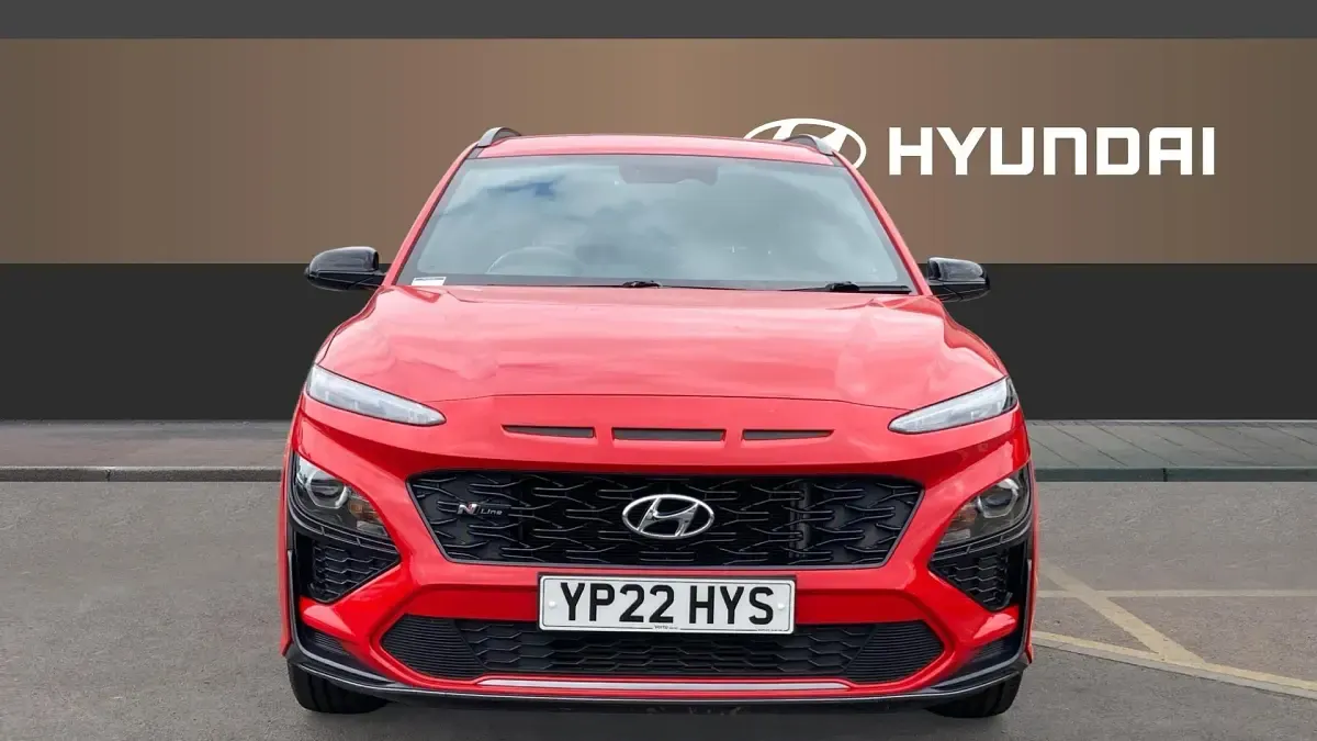 Used Hyundai Kona N Line 120 HP (88 kW) 2022 Red SUV