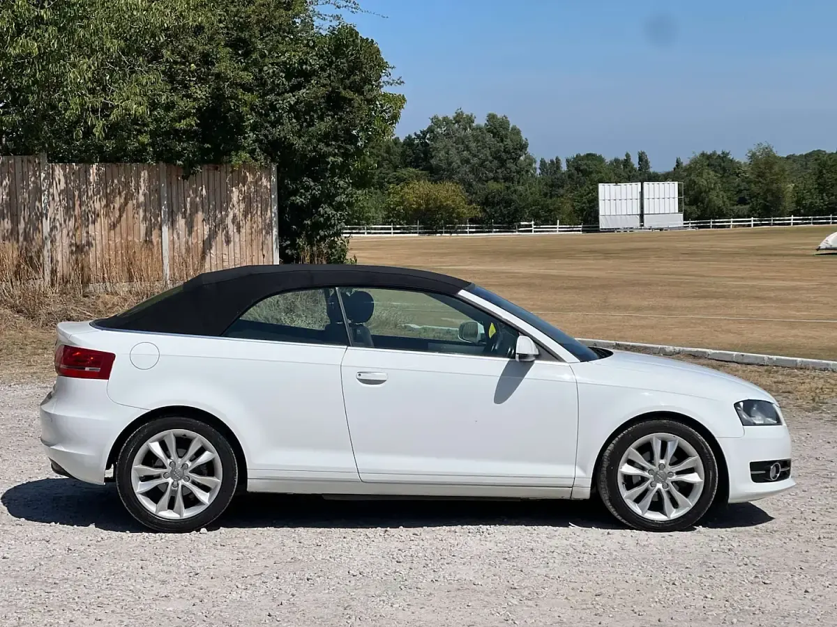 Used Audi A3 Cabriolet Sport 105 HP (77 kW) 2011 White Cabriolet