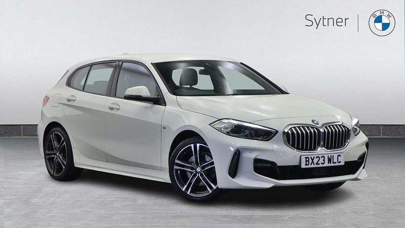 White Used 2023 BMW 118 M Sport Hatchback | £21,500 (Fair price) - Image 1/4