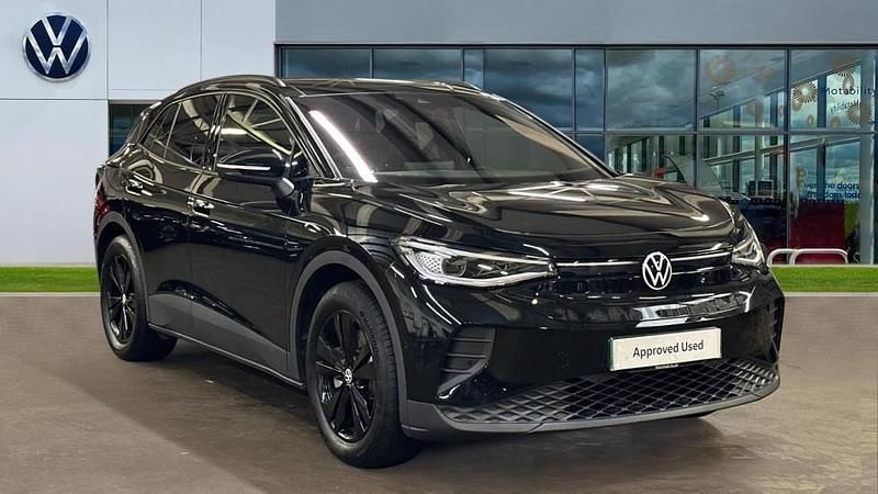 Grenadilla black metallic Used 2025 VW ID.4 Black Edition SUV | £32,999 (Expensive) - Image 1/4