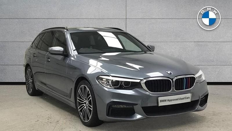 Used BMW 520 M Sport 187 HP (137 kW) 2020 Blue Estate