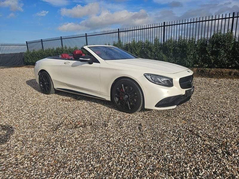 White Used 2017 Mercedes S63 AMG Cabriolet | £54,995 (Fair price) - Image 1/4