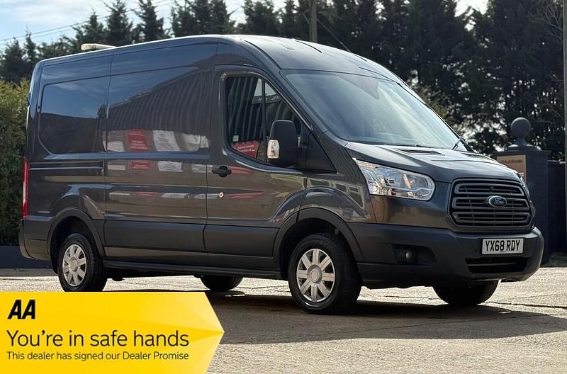Used Ford Transit 130 HP (95 kW) 2018 Grey Van