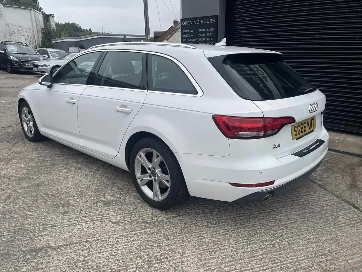 Begagnad Audi A4 Sport 2016 Vit Kombi