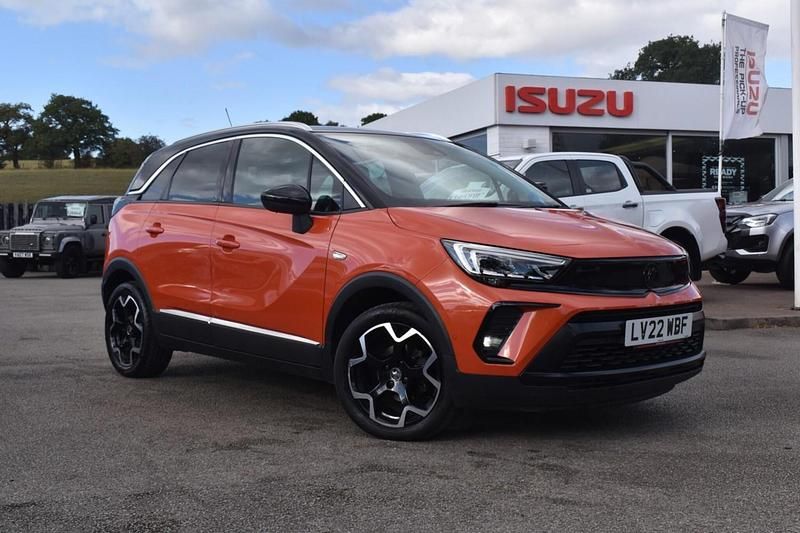 Used Vauxhall Crossland Ultimate 2022 Orange SUV