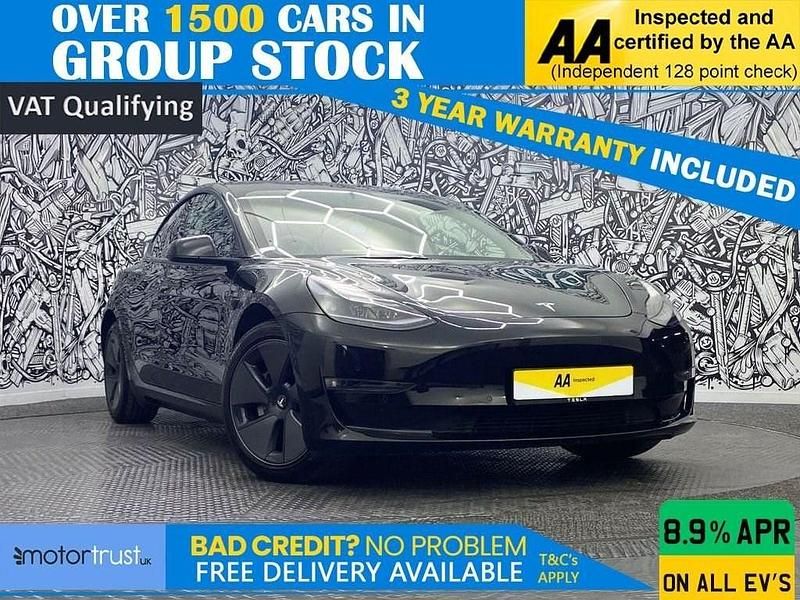 Used Tesla Model 3 254 kW (346 HP) 2021 Black Sedan