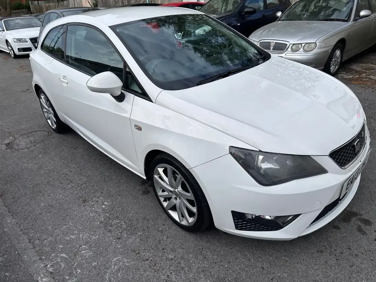 Second-hand Seat Ibiza FR 2013 Alb Hatchback