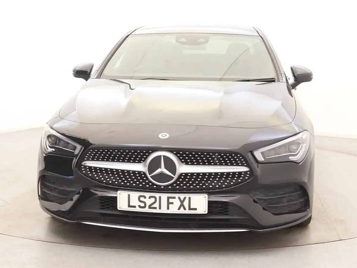 Used Mercedes CLA180 AMG Line Premium Plus 136 HP (100 kW) 2021 Black Coupe