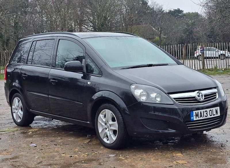 Used Vauxhall Zafira 2013 Black MPV