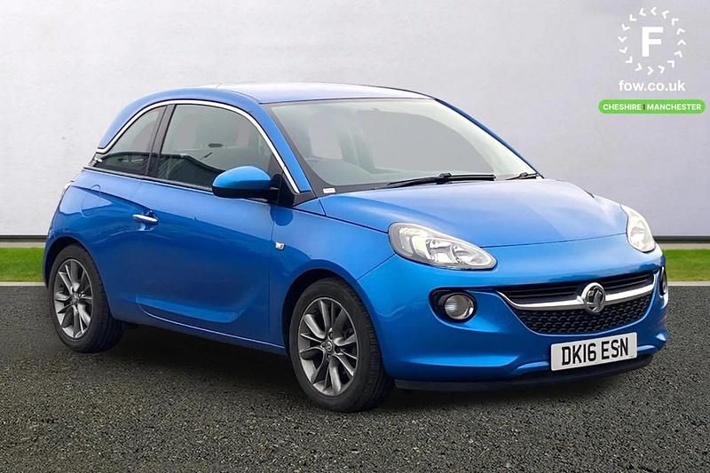 Used Vauxhall Adam Jam 70 HP (51 kW) 2016 Blue Hatchback
