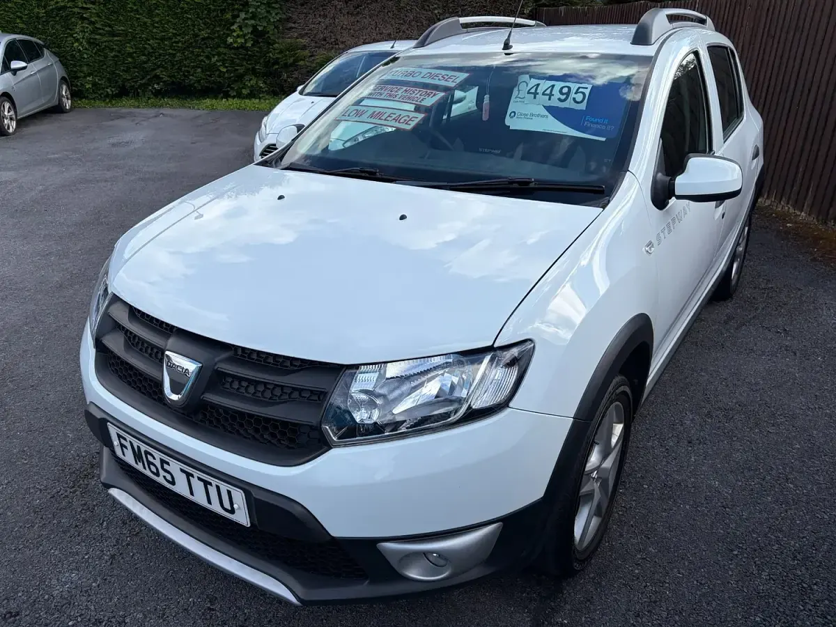 Used Dacia Sandero Ambiance 2016 White Hatchback