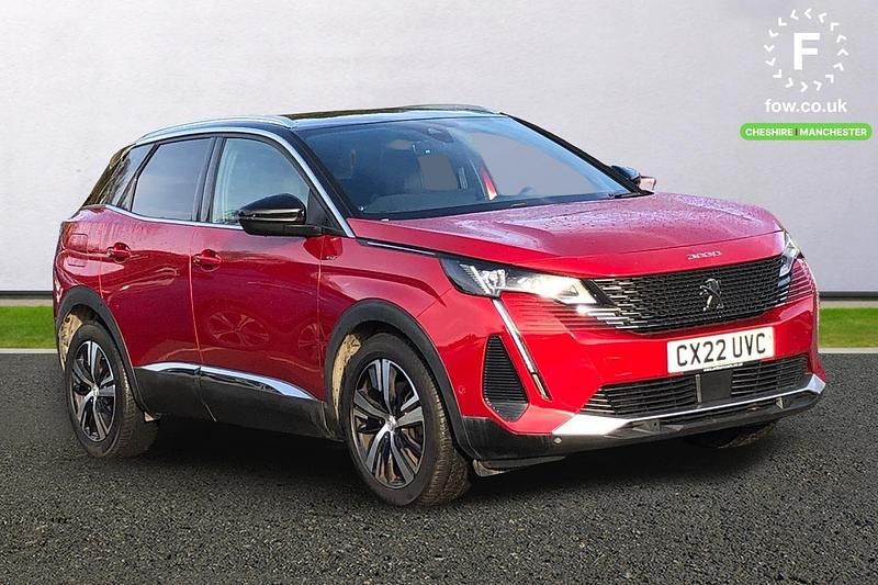 Used Peugeot 3008 GTi 131 HP (96 kW) 2022 Red Estate