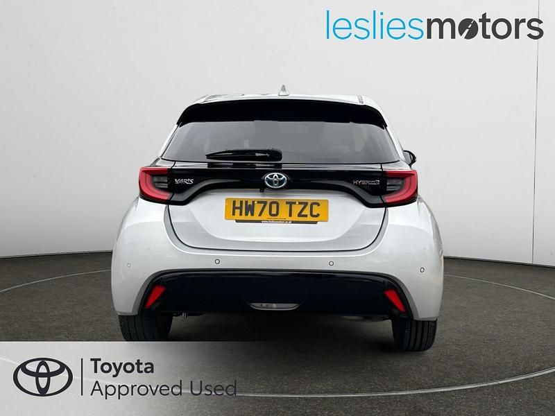 Used Toyota Yaris Hybrid 2020 Silver Hatchback
