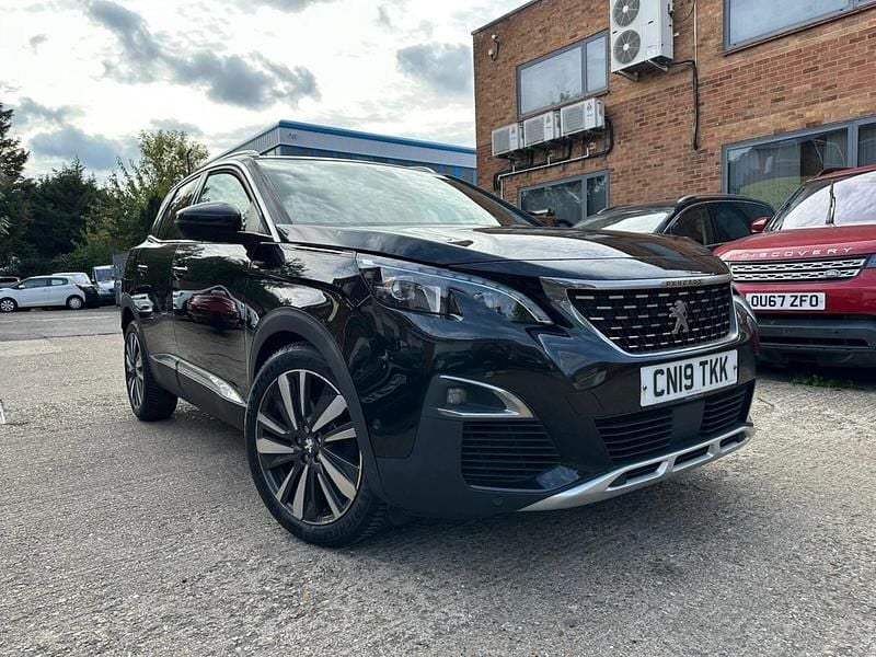 Black Used 2019 Peugeot 3008 Premium Hatchback | £11,425 (Good price) - Image 1/4