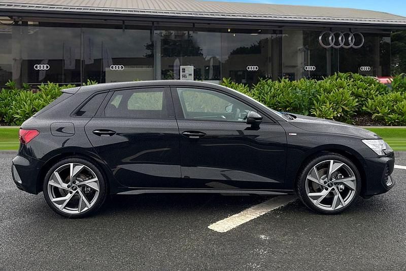 New Audi A3 Sportback Black Edition 150 HP (110 kW) 2026 Black Hatchback