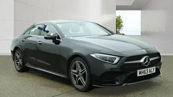 Used Mercedes CLS350 AMG line 286 HP (210 kW) 2019 Black Coupe