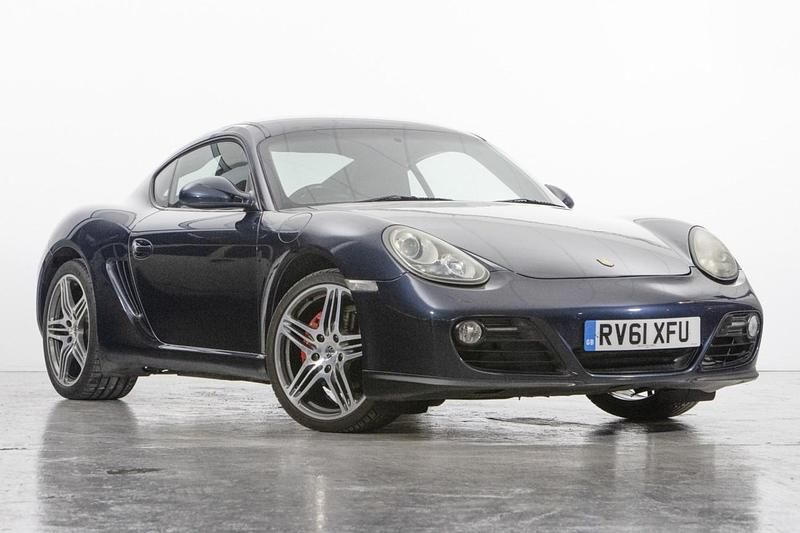Used Porsche Cayman 2011 Blue Coupe