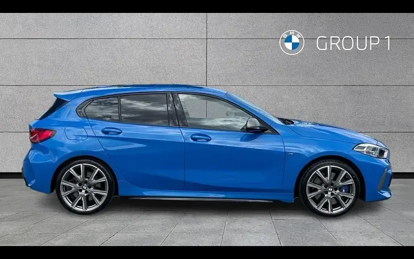 Used BMW M135 Comfort Edition 302 HP (222 kW) 2024 Blue Hatchback