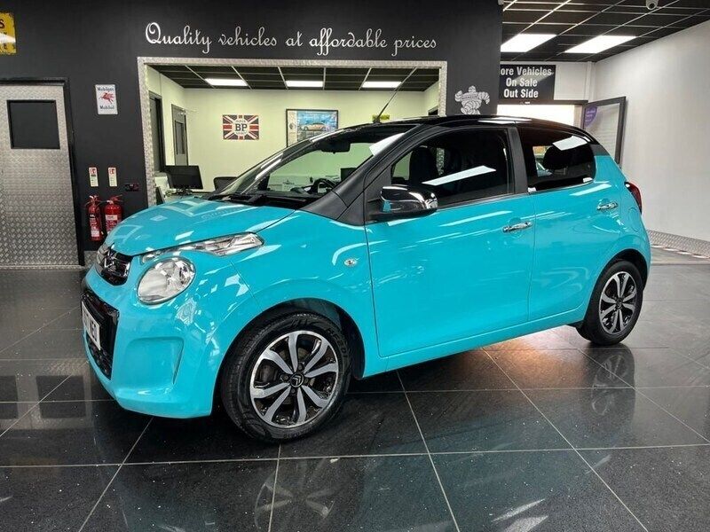 Blue Used 2017 Citroën C1 Flair Hatchback | £6,199 (Fair price) - Image 1/4