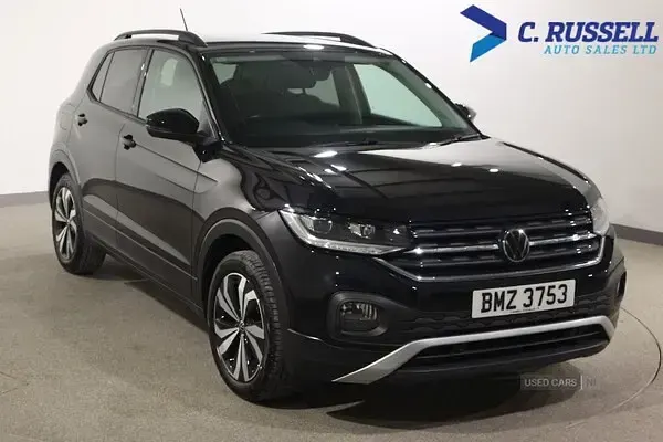 Used VW T-Cross Black Edition 93 HP (68 kW) 2023 Black SUV