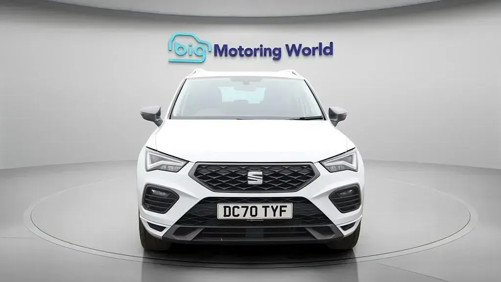 Usado Seat Ateca 4Drive 150 HP (110 kW) 2021 Branco SUV