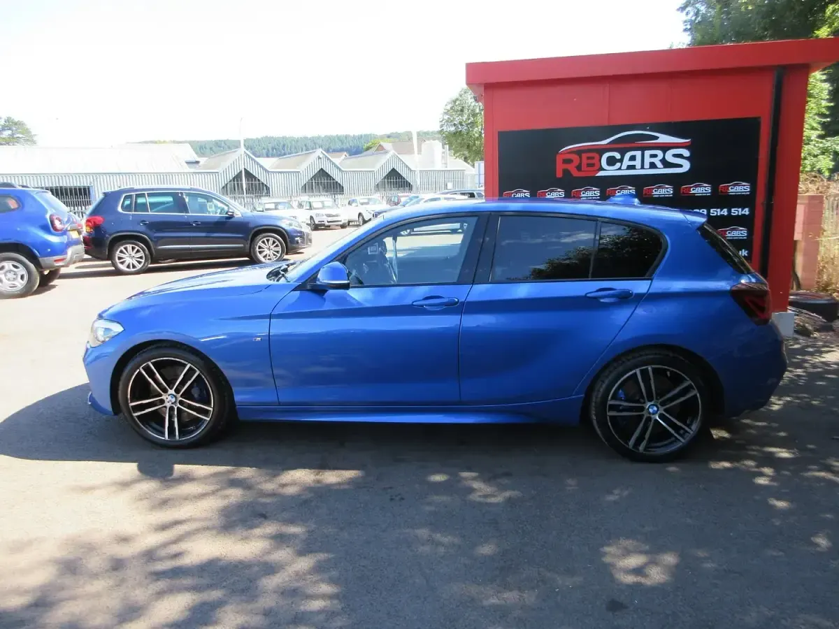 Used BMW 116 M Sport 114 HP (83 kW) 2019 Blue Hatchback