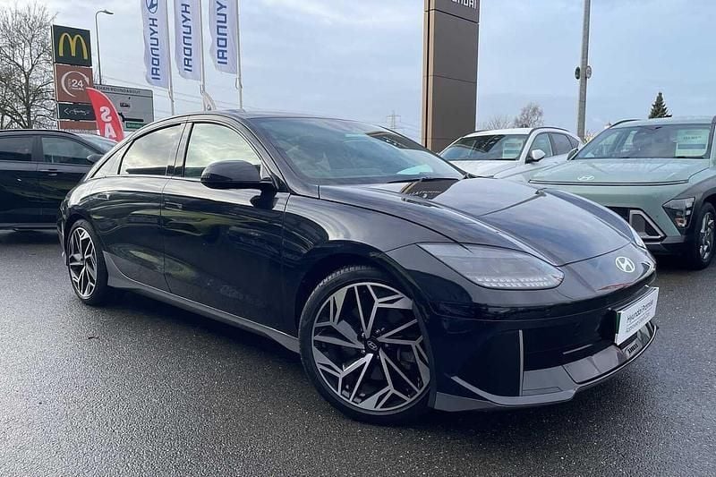 Blue Used 2024 Hyundai Ioniq 6 Premium Sedan | £24,489 (Good price) - Image 1/4