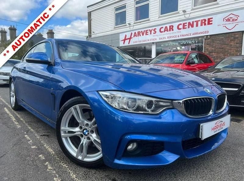 Used BMW 428 M Sport 245 HP (180 kW) 2016 Blue Coupe